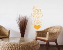 All You Need Quotes Wall Decal Motivational Vinyl Art Stickers